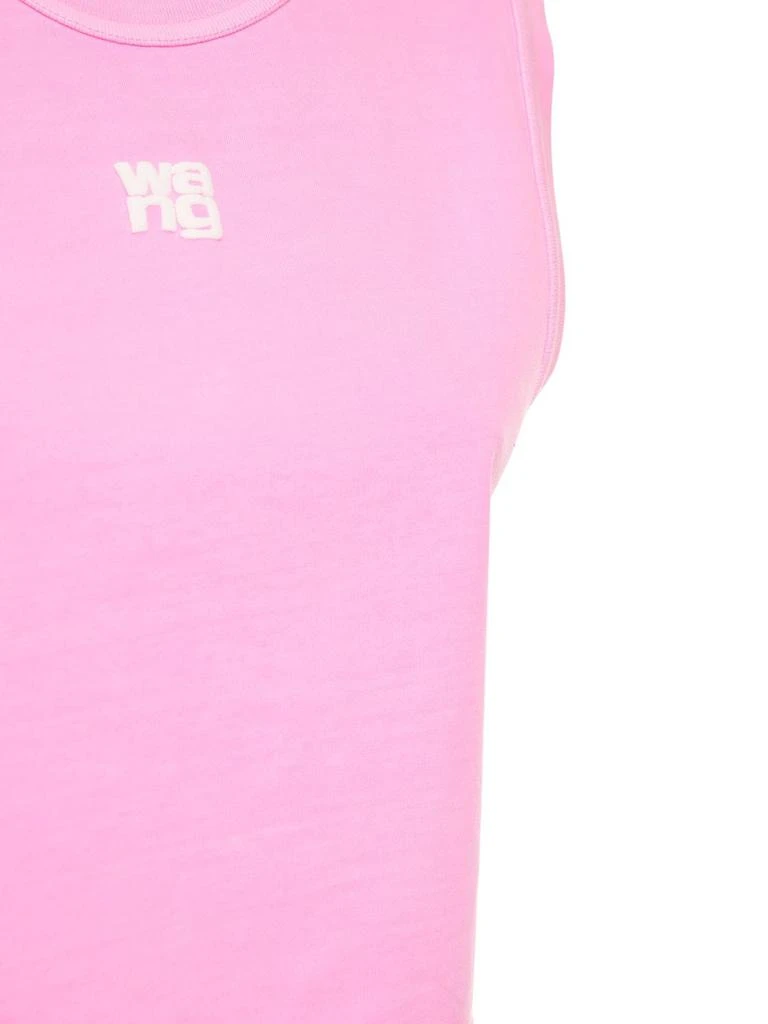 商品Alexander Wang|Essential Muscle Cotton Jersey T-shirt,价格¥503,第3张图片详细描述