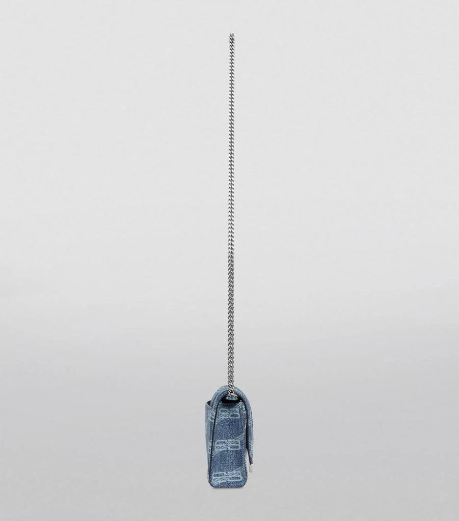 商品Balenciaga|Leather Hourglass Chain Wallet,价格¥8039,第5张图片详细描述