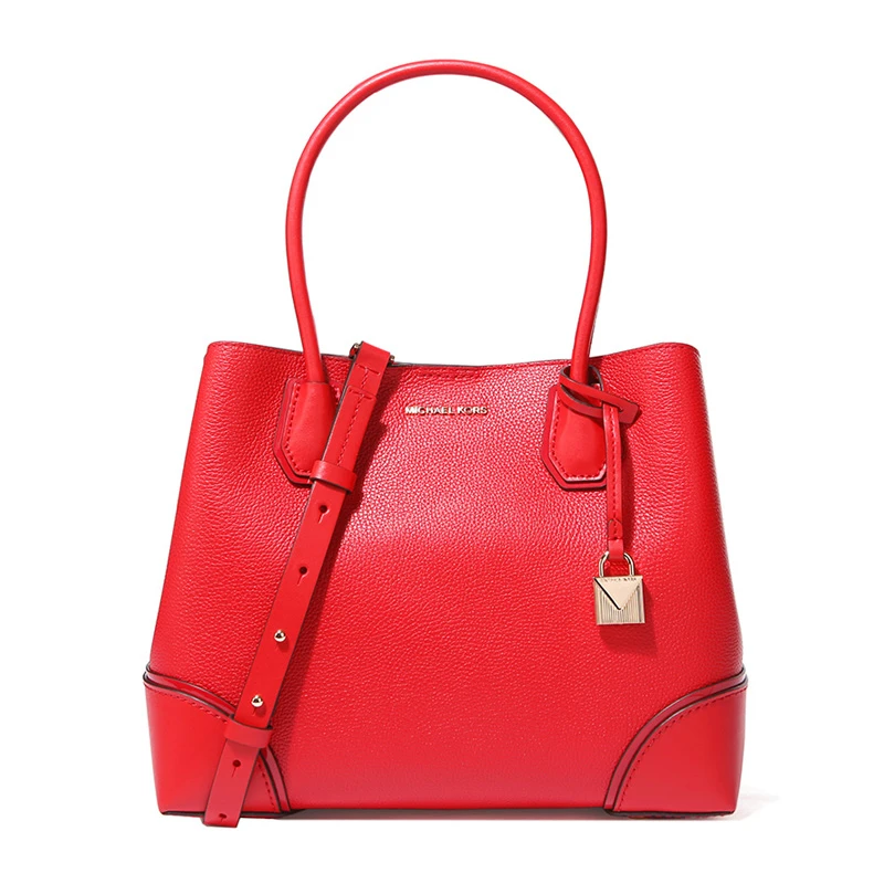 商品Michael Kors|Michael Kors 迈克高仕 女士时尚手提单肩包 30H7GZ5T6A-BrightRed,价格¥2457,第1张图片