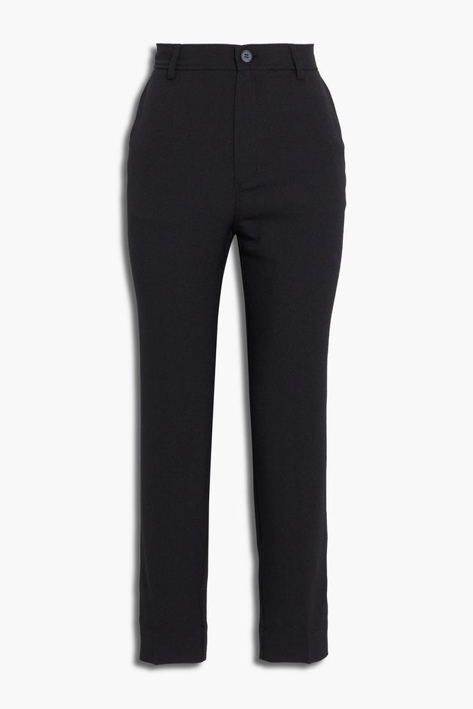 商品Ganni|Cropped crepe tapered pants,价格¥489,第5张图片详细描述