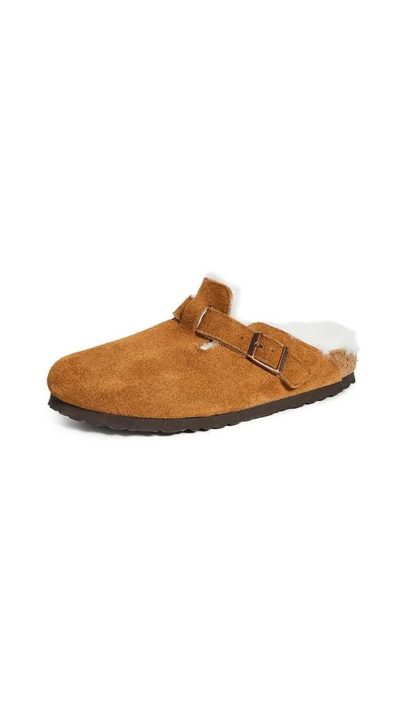 Birkenstock Boston 连毛羊皮木底鞋 商品