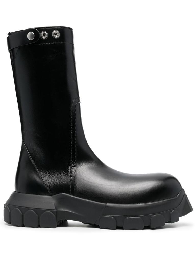 RICK OWENS MEN CREEPER BOZO TRACTOR BOOTS商品第1张图片规格展示