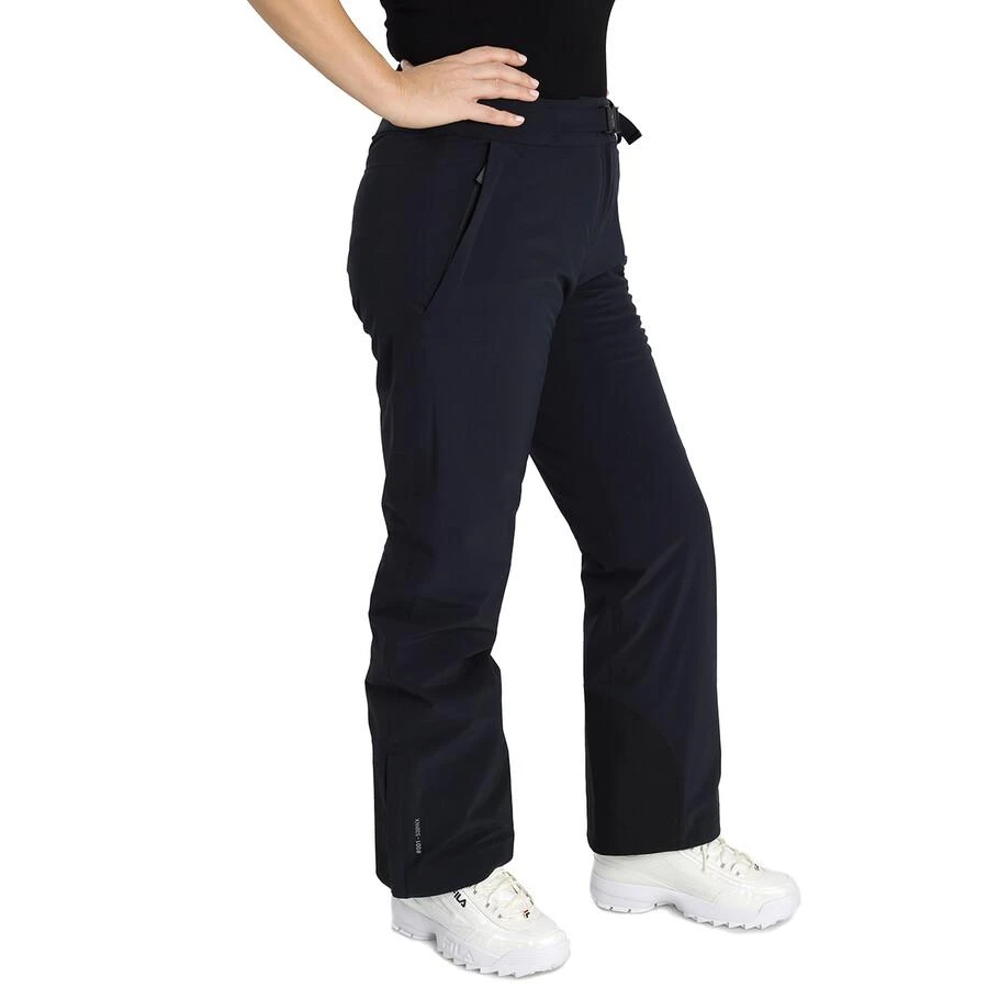 商品Moncler|Ladies Black Buckled Ankle-zip Straight Trousers,价格¥1772,第2张图片详细描述