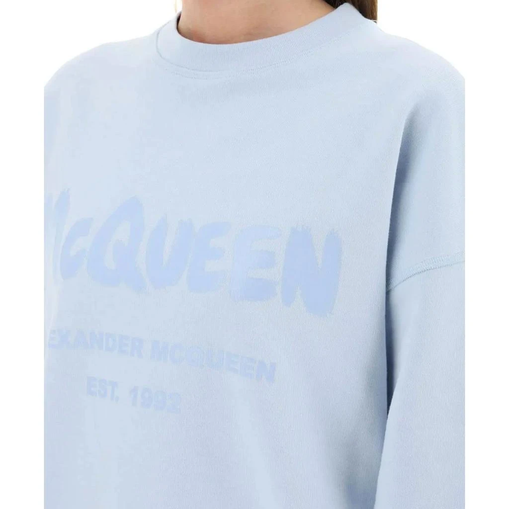 商品Alexander McQueen|Alexander Mcqueen Cotton Sweatshirt,价格¥3113,第4张图片详细描述