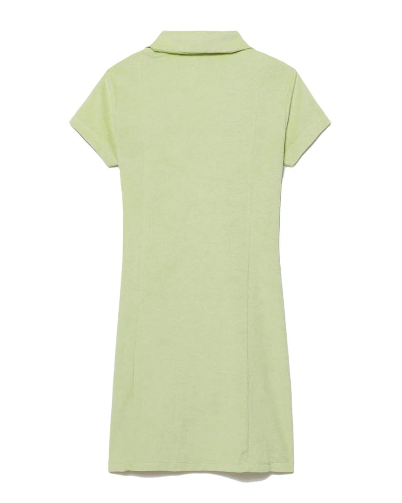 Fitted velour mini dress 商品