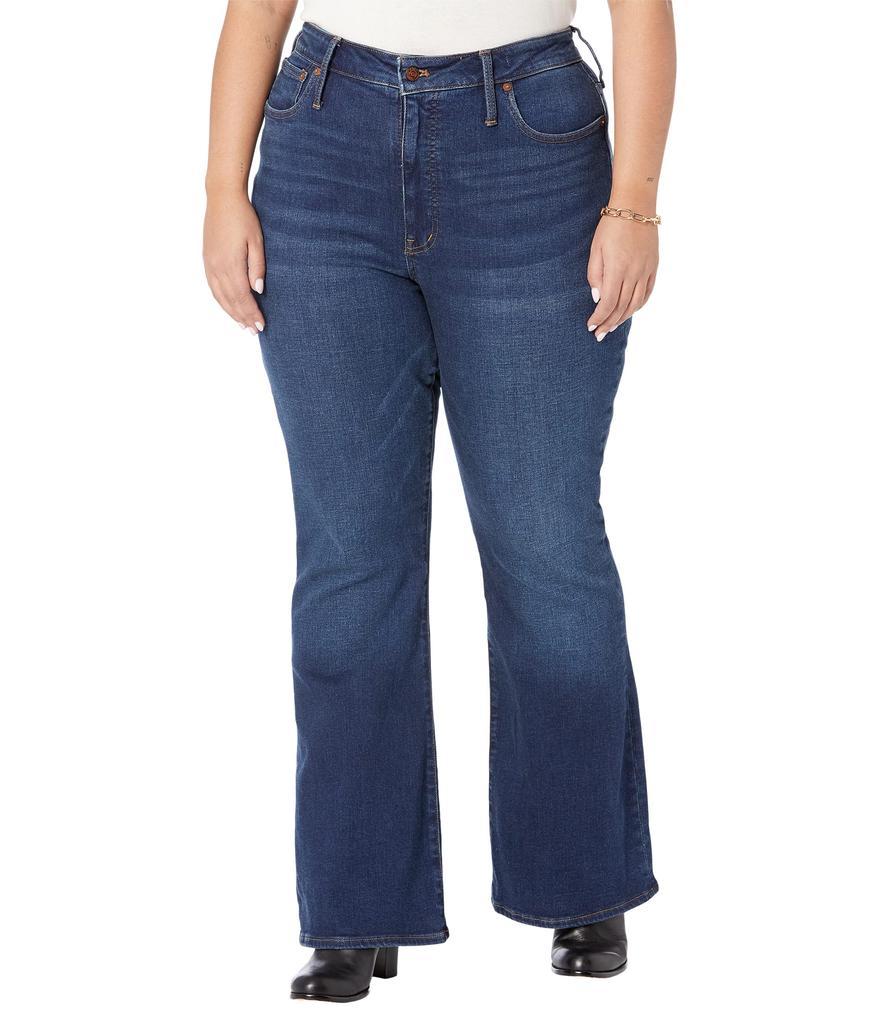 商品Madewell|Curvy Skinny Flare Jeans in Colleton Wash,价格¥733,第1张图片