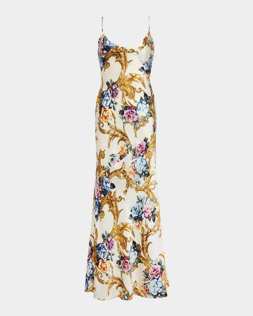 商品L'Agence|Serita V-Neck Bias-Cut Maxi Dress,价格¥4827,第1张图片