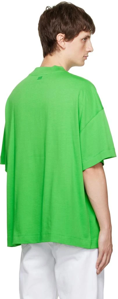 商品AMI|Green Ami de Cœur T-Shirt,价格¥357,第3张图片详细描述