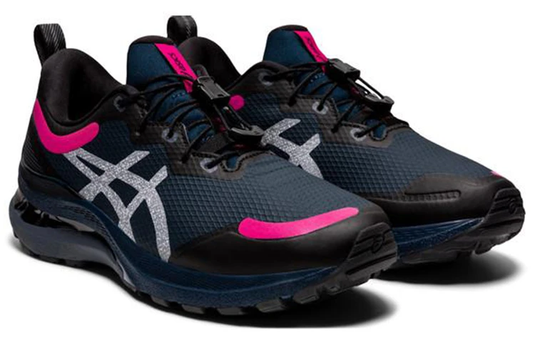 商品[国内直发] Asics|Gel-Kayano 28 Awl舒适时尚运动防滑耐磨 低帮 休闲跑步鞋 女款 黑藏蓝,价格¥643,第4张图片详细描述