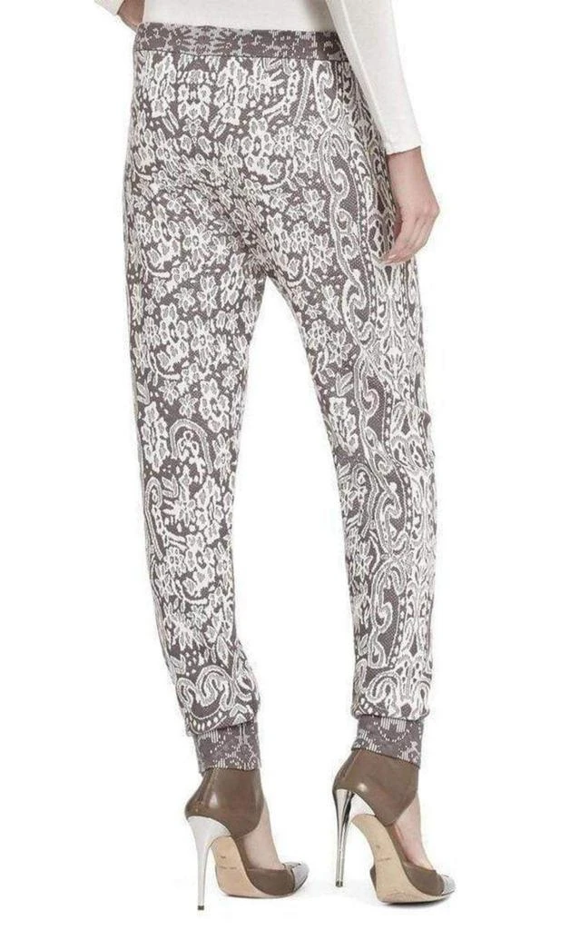 商品BCBG|Alder Relief Jacquard Lace Silk Blend Sweat pant,价格¥1306,第3张图片详细描述