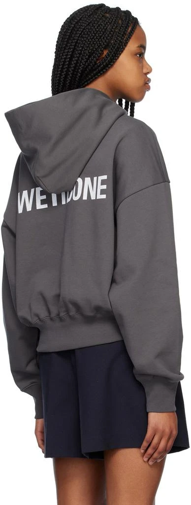 商品We11done|Gray Teddy Hoodie,价格¥1769,第3张图片详细描述