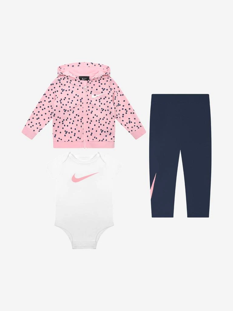 商品NIKE|Nike Baby Girls Cotton 3 Piece Set,价格¥152,第1张图片