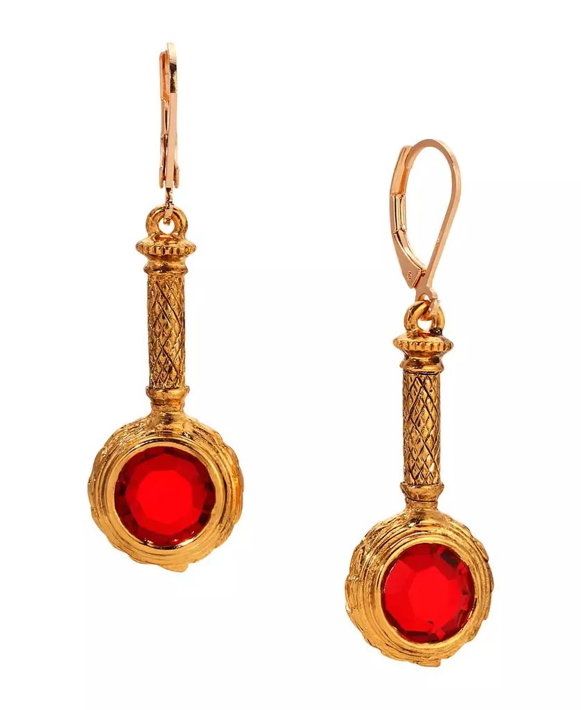 商品2028|Crystal Magnifier Shape Earrings,价格¥357,第1张图片