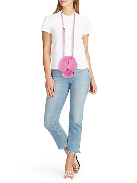 商品Balenciaga|Fluffy Bunny iPhone 12 Case-On-Strap,价格¥1815,第2张图片详细描述