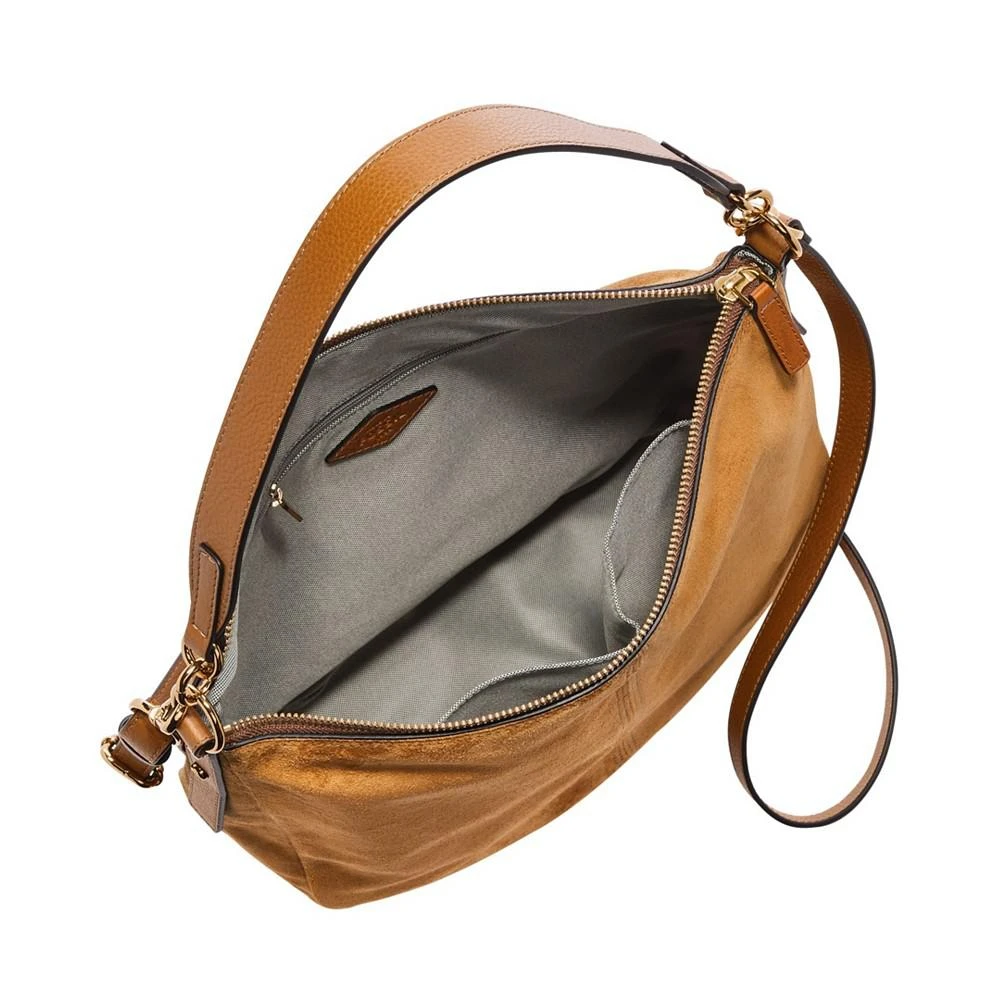 商品Fossil|Jolie Suede Leather Hobo Bag,价格¥1485,第3张图片详细描述