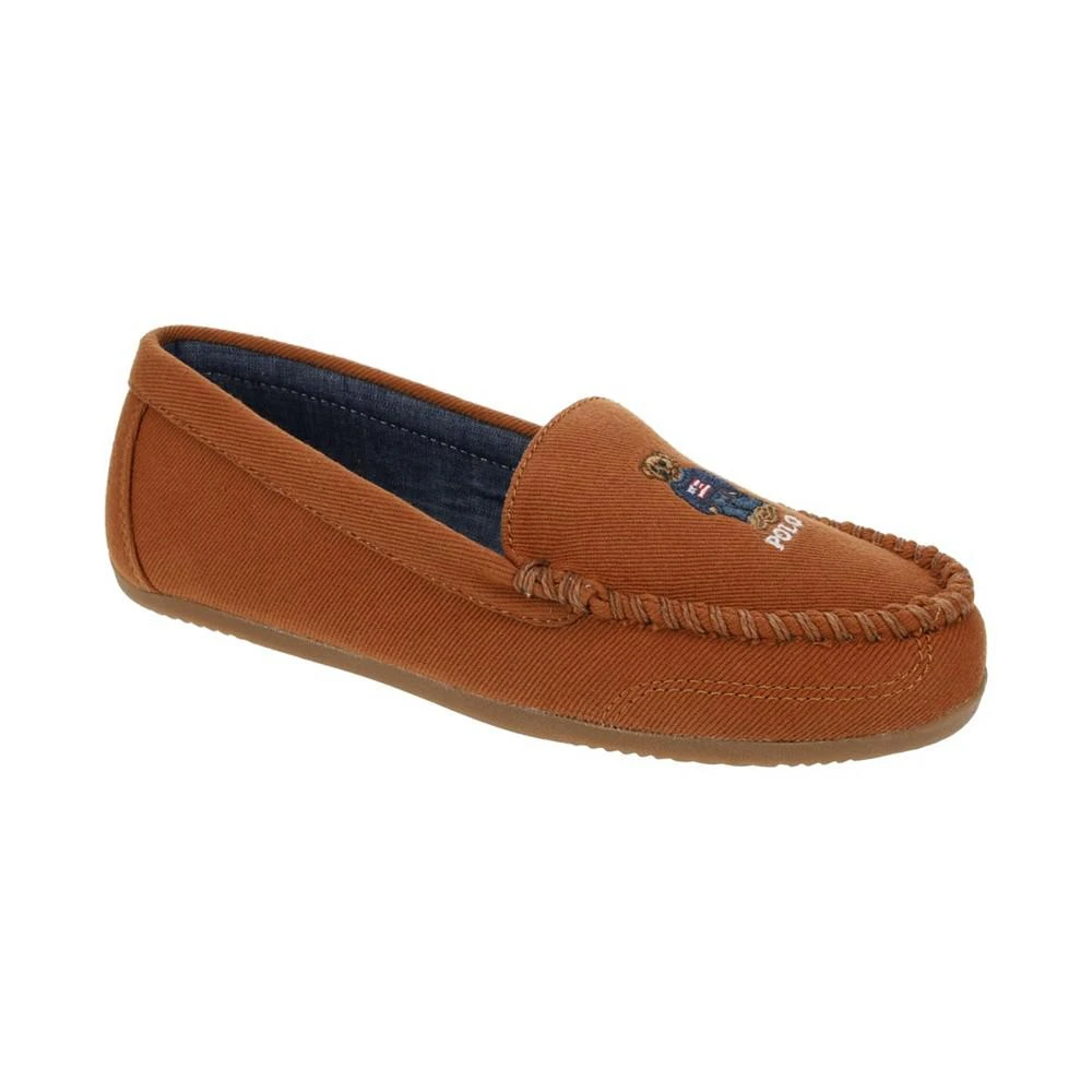 商品Ralph Lauren|Women's American Bear Moccasin Slipper,价格¥554,第1张图片