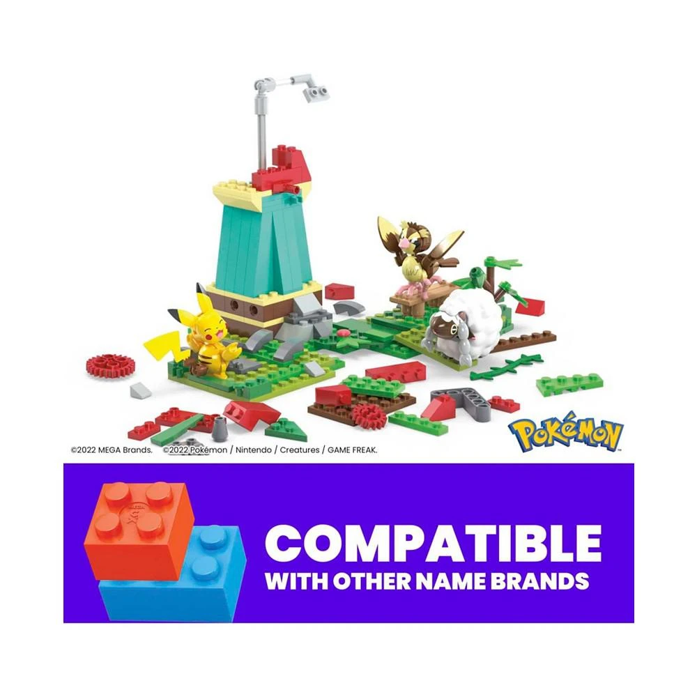 商品Mega Construx|Pokemon Countryside Windmill with Action Figures Piece Building Set,价格¥194,第3张图片详细描述