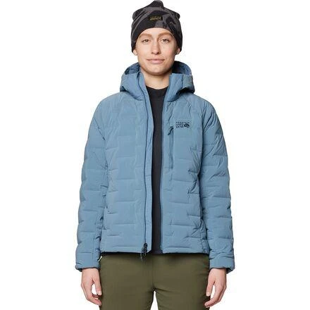 商品Mountain Hardwear|Stretchdown Hooded Jacket - Women's,价格¥980,第3张图片详细描述