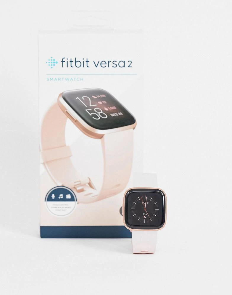 商品Fitbit|Fitbit Versa 2 Smart Watch in pink,价格¥1566,第2张图片详细描述