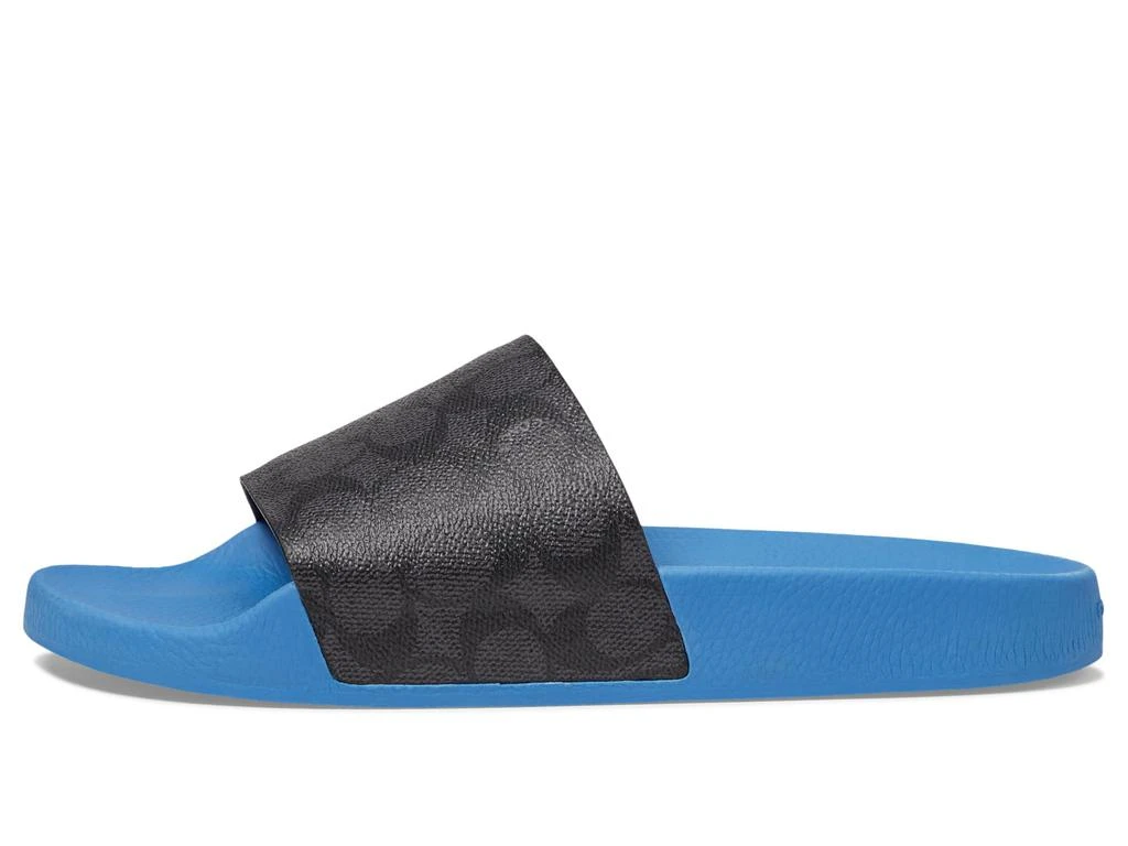 商品Coach|Signature Coated Canvas Pool Slide,价格¥721,第4张图片详细描述