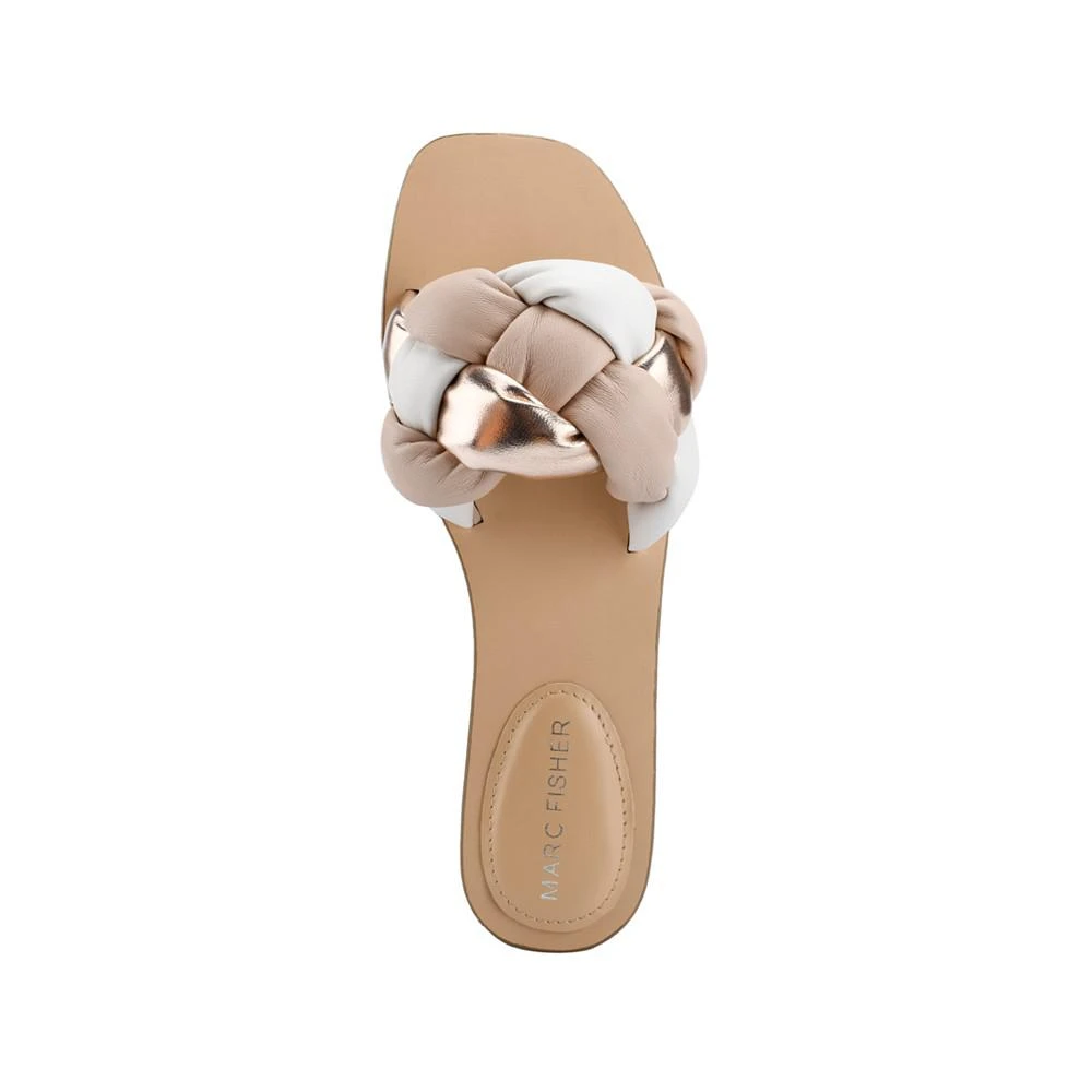 商品Marc Fisher|Women's Bolier Braided Slide Sandals,价格¥353,第4张图片详细描述