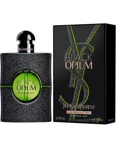 商品Yves Saint Laurent|YSL圣 罗兰 新款BLACK OPIUM黑鸦片绿香水ILLICIT GREEN女士 EDP 浓香,价格¥1154,第1张图片