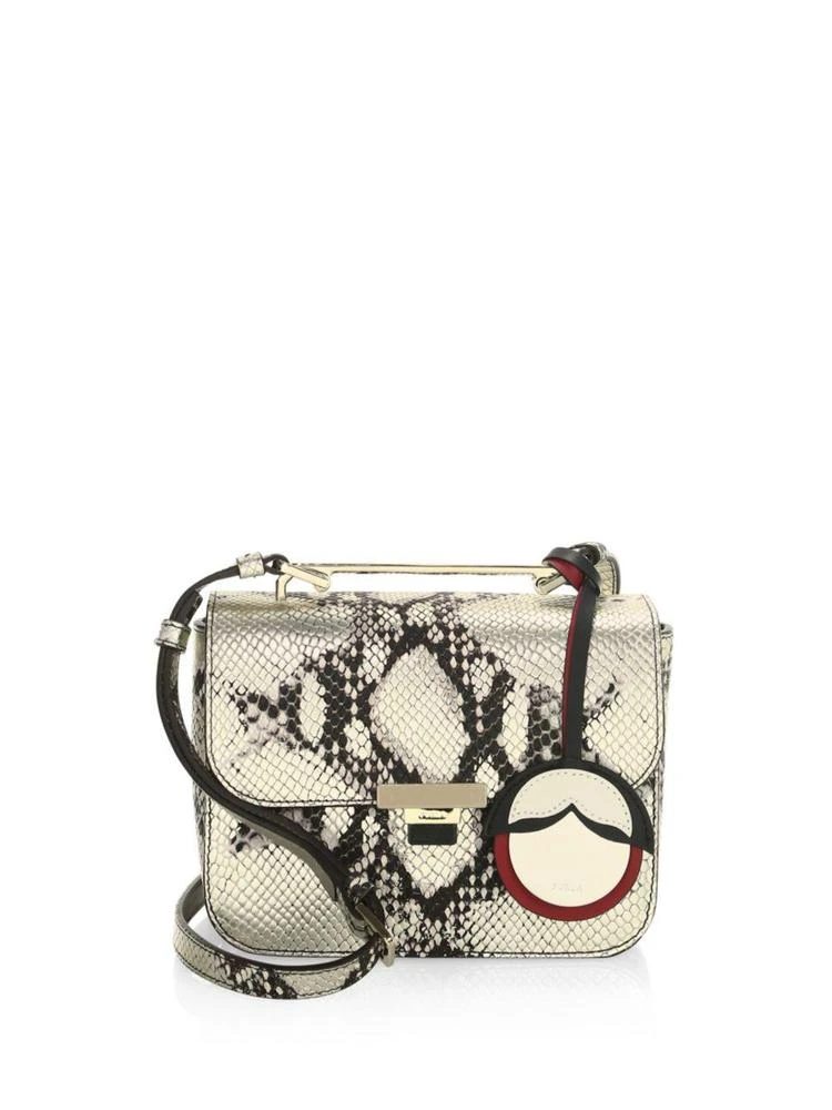 商品Furla|Metallic Leather Crossbody Bag,价格¥3919,第1张图片
