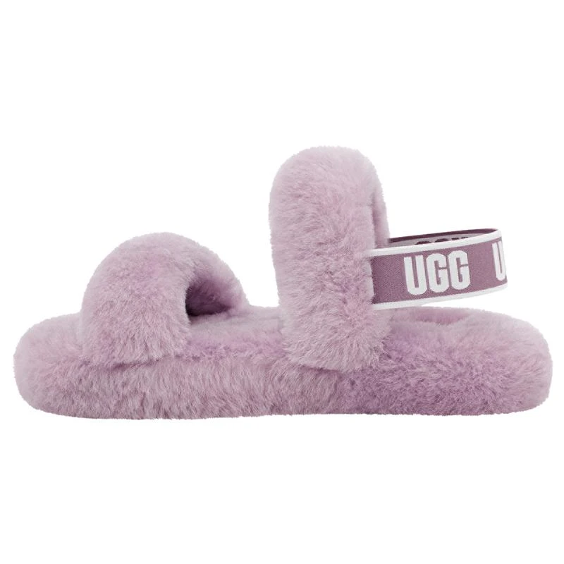 商品UGG|UGG Oh Yeah Slide - Girls' Preschool,价格¥314,第2张图片详细描述