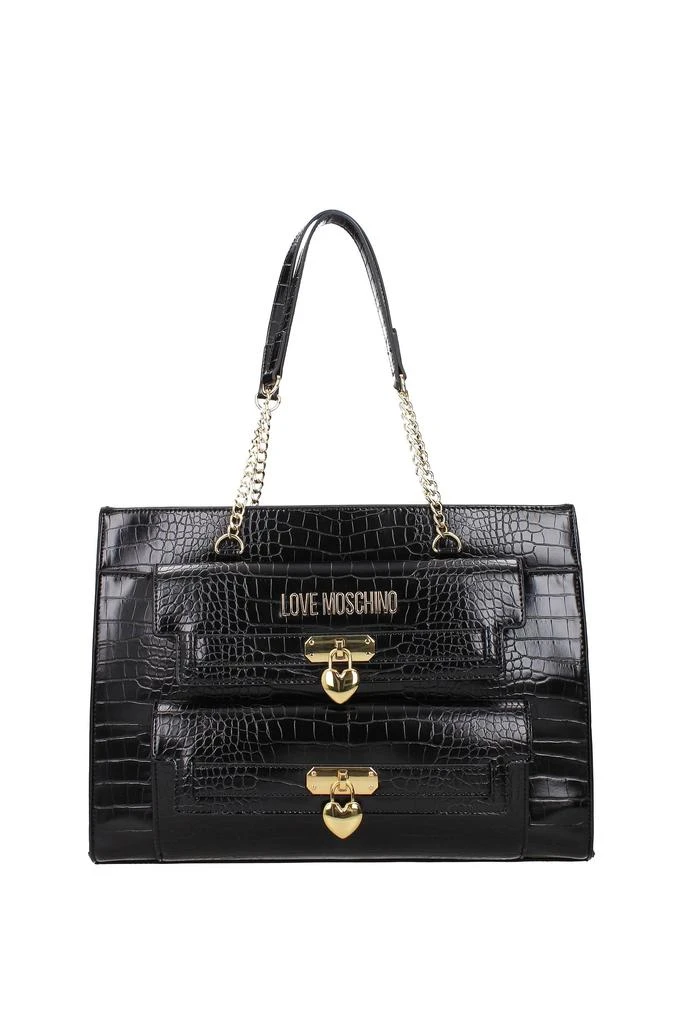 商品Love Moschino|Shoulder bags Polyurethane Black,价格¥1339,第1张图片