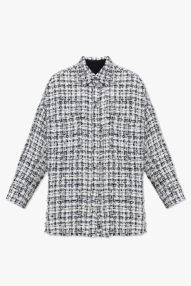 商品IRO|Iro Niso Checked Long-Sleeved Shirt,价格¥3144,第1张图片