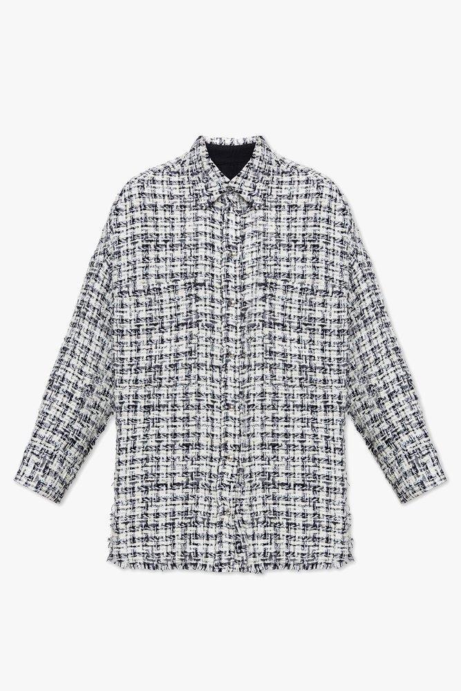 商品IRO|Iro Niso Checked Long-Sleeved Shirt,价格¥3038,第1张图片