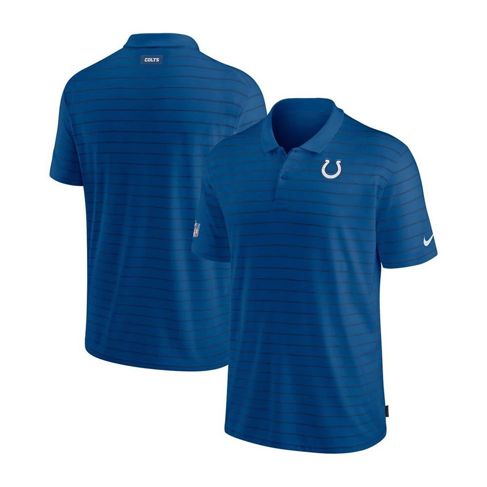 商品NIKE|Men's Big and Tall Royal Indianapolis Colts Sideline Victory Coaches Performance Polo,价格¥359,第1张图片