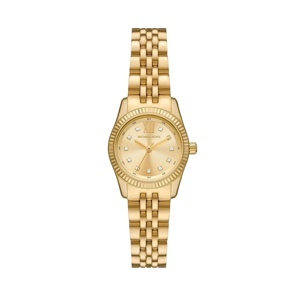 商品Michael Kors|MK4741 - Petite Lexington Three Hand Watch,价格¥1684,第1张图片