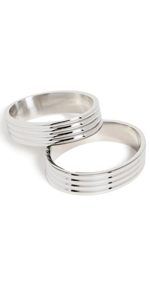 商品Georg Jensen|Georg Jensen Bernadotte 餐巾圈，2 件装,价格¥366,第1张图片