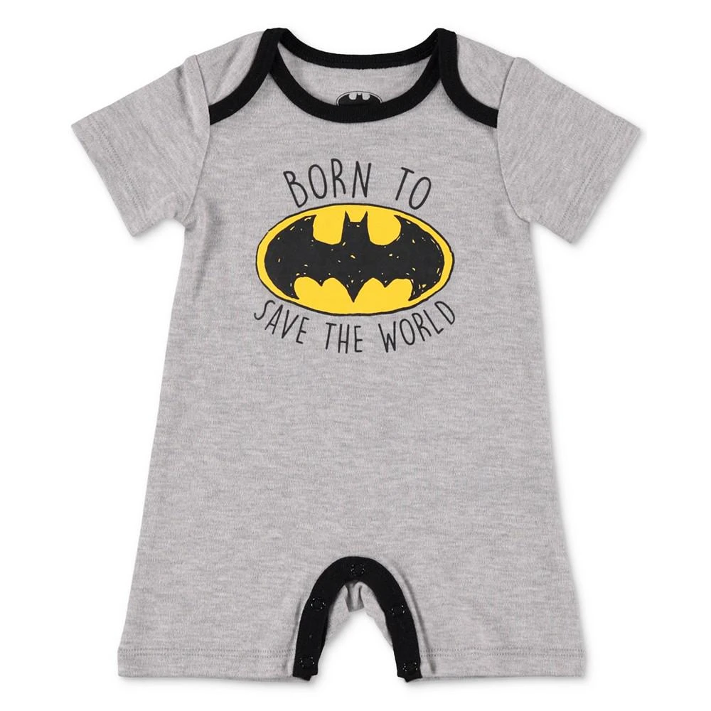 商品Happy Threads|Baby Boys Batman Print Rompers, Pack of 2,价格¥64,第2张图片详细描述
