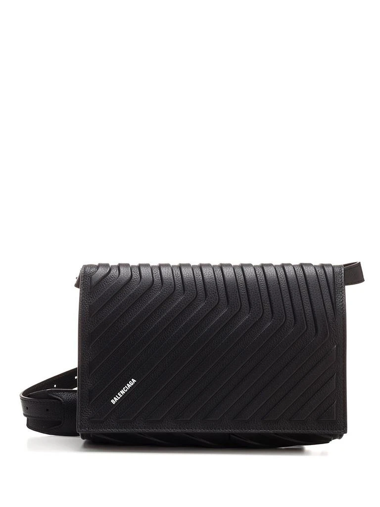 商品Balenciaga|Balenciaga Car Flap Logo Printed Shoulder Bag,价格¥6140,第1张图片