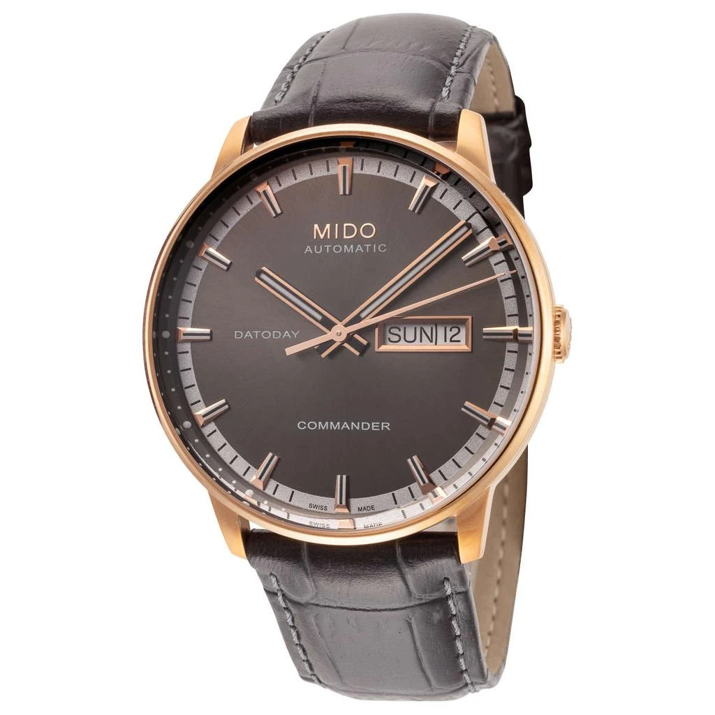 商品MIDO|指挥官系列男士机械腕表 40mm M0164303606180,价格¥3249,第1张图片