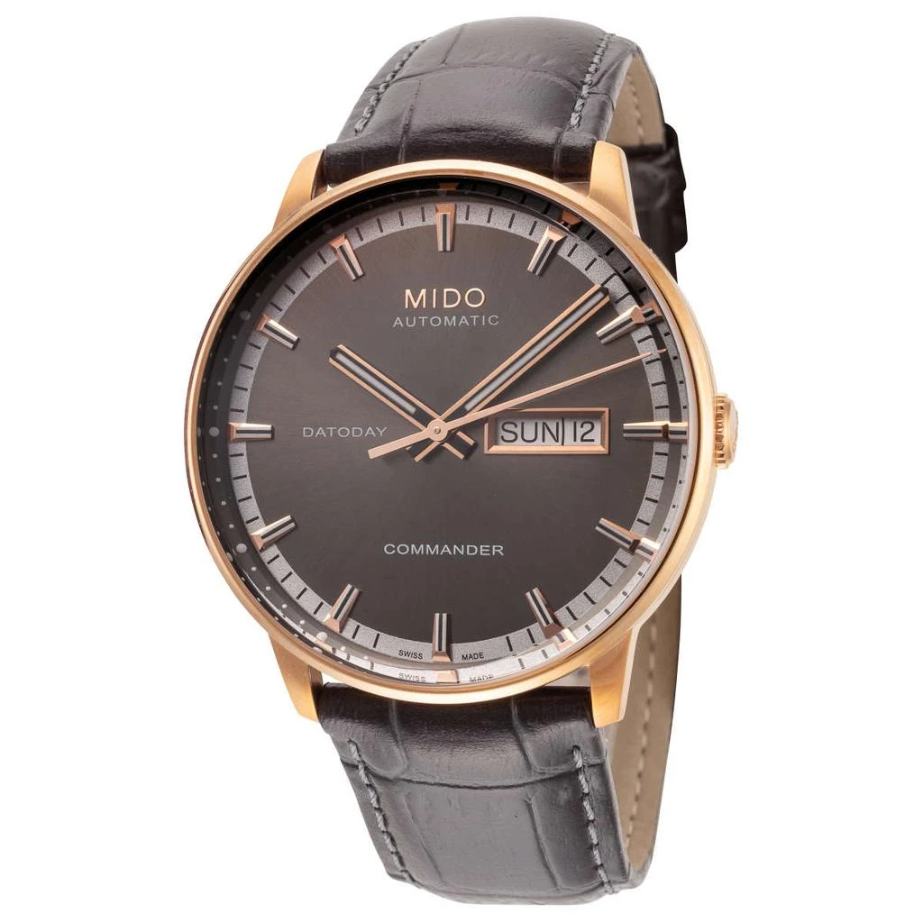 商品MIDO|指挥官系列男士机械腕表 40mm M0164303606180,价格¥2541,第1张图片