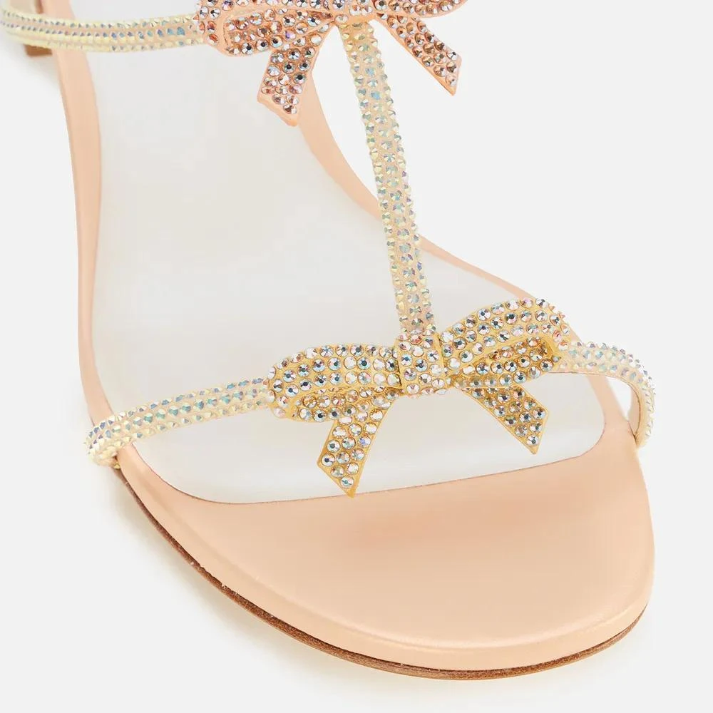 商品Rene Caovilla|René Caovilla Women's Caterina Block Heeled Sandals,价格¥7065,第4张图片详细描述