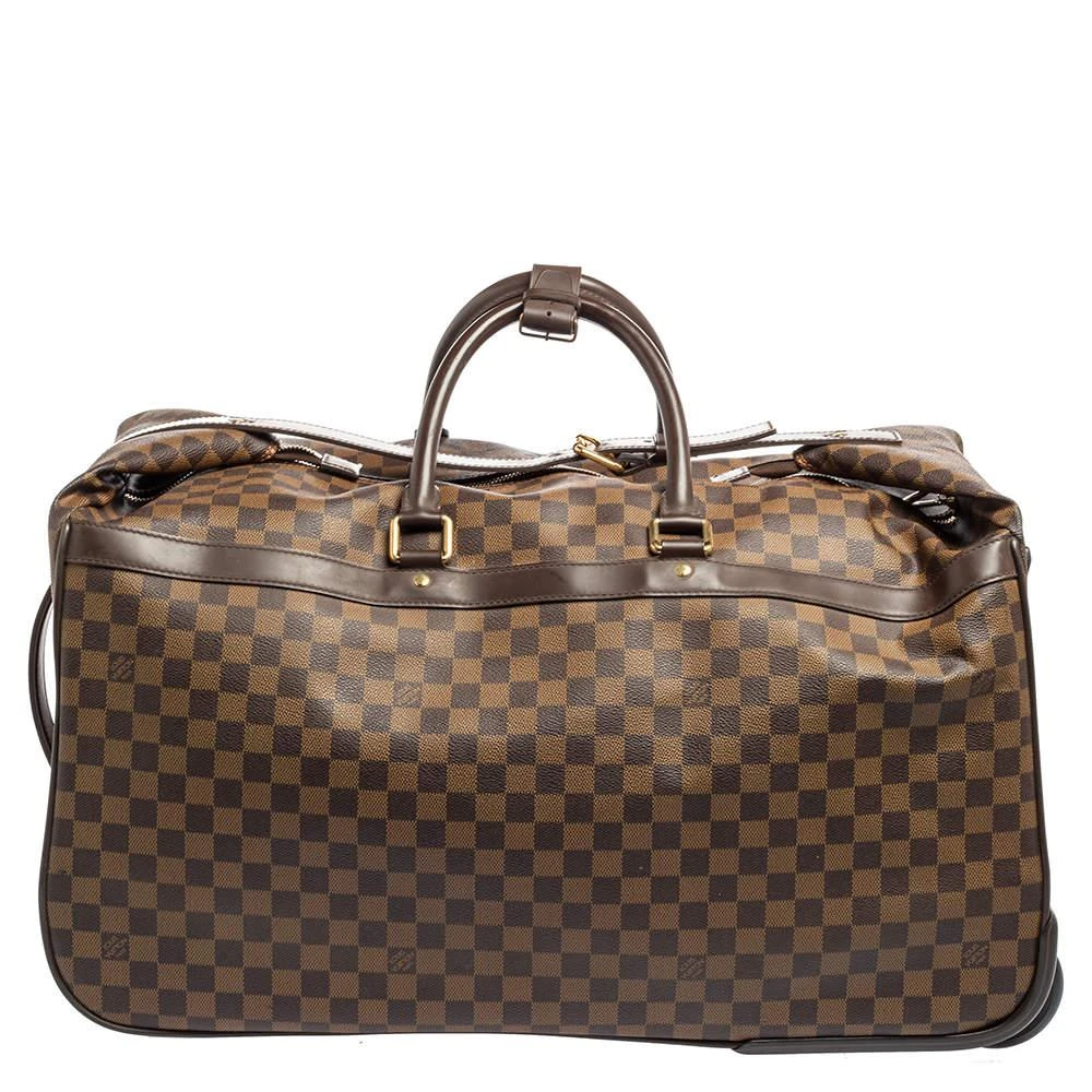 商品[二手商品] Louis Vuitton|Louis Vuitton Damier Ebene Coated Canvas Eole Rolling Luggage 60 cm,价格¥8576,第5张图片详细描述