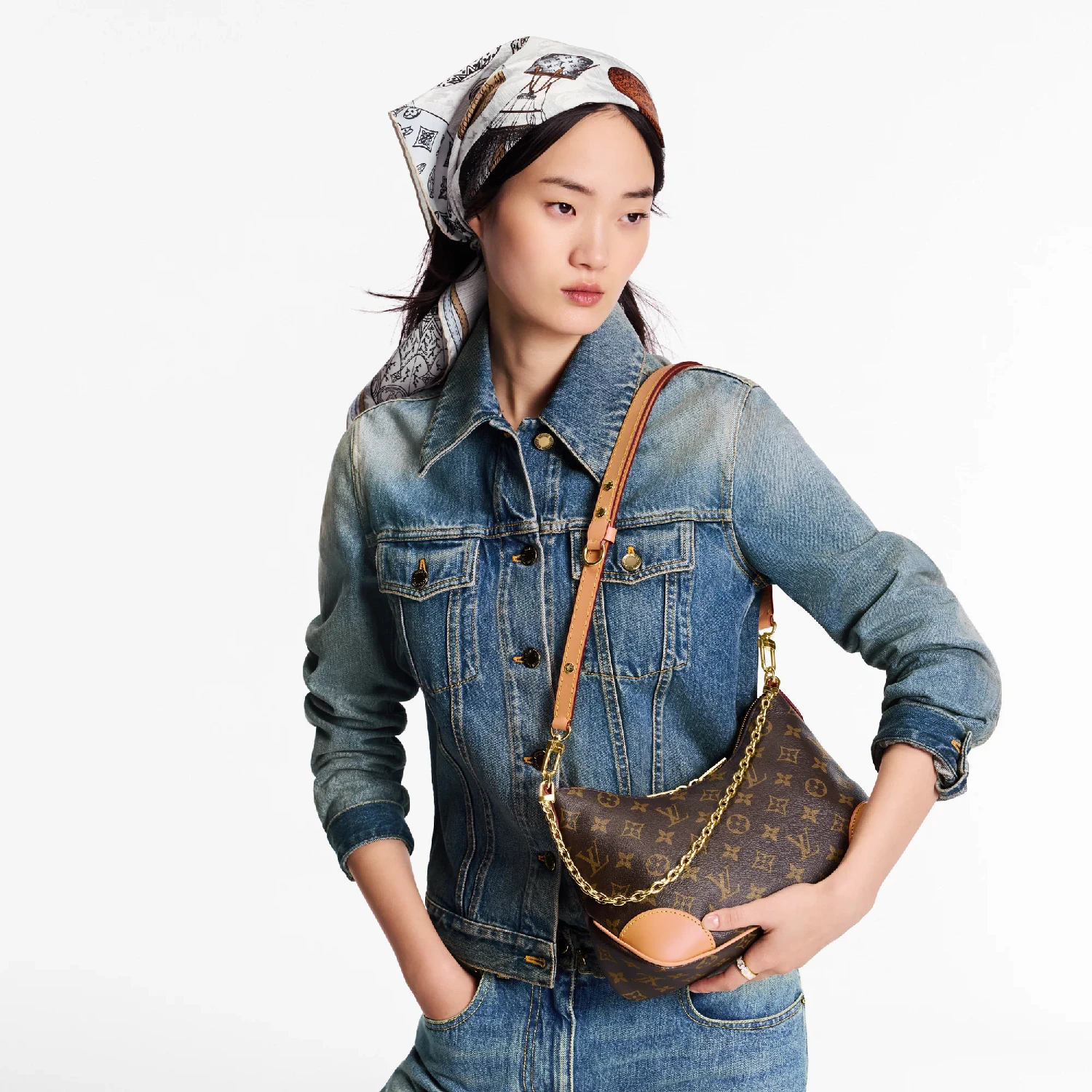 【预售】 LV路易威登 25秋冬 女士 单肩包 BOULOGNE 手袋 M45832  商品