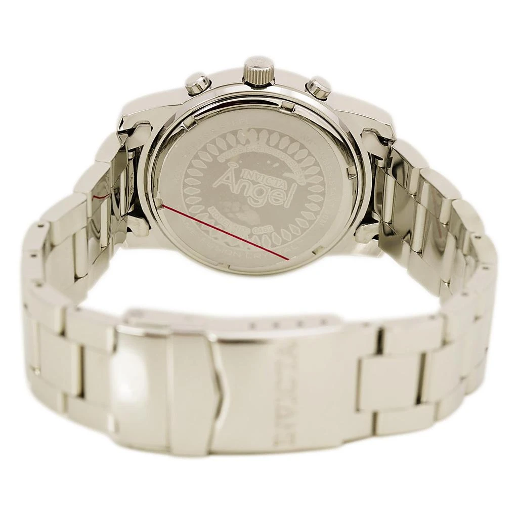 商品Invicta|Invicta 0462 Women's Angel Rose Gold Sunray Dial Stainless Steel GMT Watch,价格¥517,第3张图片详细描述