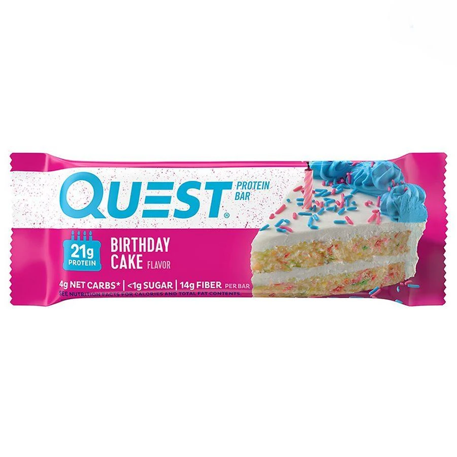 商品Quest Nutrition|Protein Bar Birthday Cake,价格¥22,第1张图片