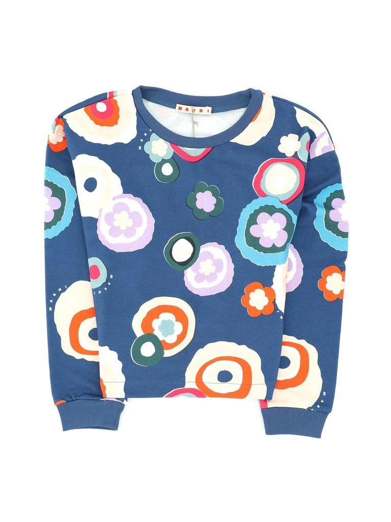 商品Marni|Marni Kids Allover Printed Crewneck Sweatshirt,价格¥525,第1张图片