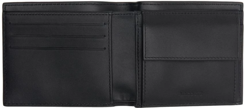 商品Lacoste|Black Bifold Wallet,价格¥441,第3张图片详细描述