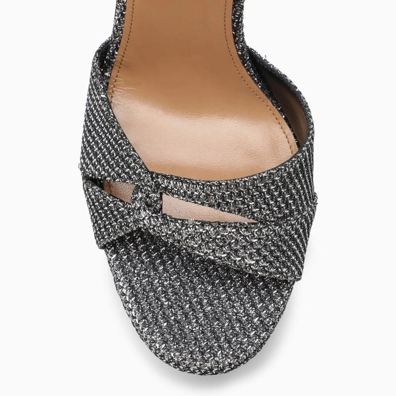 商品Aquazzura|Sandal Sinner Plateau 140 anthracite grey,价格¥5684,第3张图片详细描述