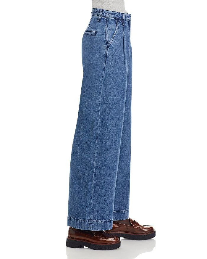 商品Rag & Bone|Featherweight Abigal High Rise Wide Leg Jeans in Stark,价格¥2190,第4张图片详细描述