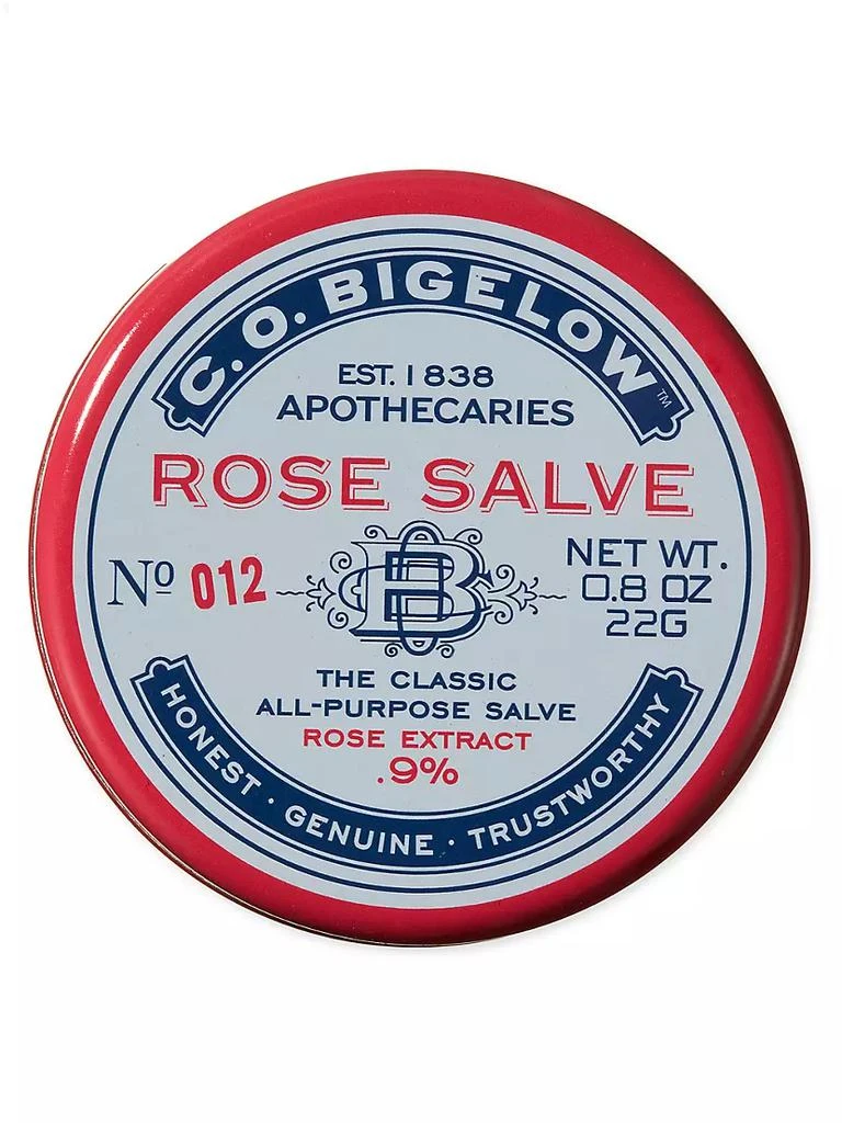 商品C.O. Bigelow|Lip Care Rose Salve Tin,价格¥57,第2张图片详细描述