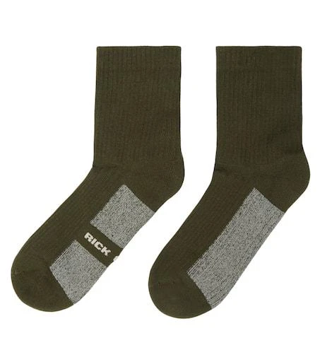 商品Rick Owens|Cotton-blend socks,价格¥679,第3张图片详细描述