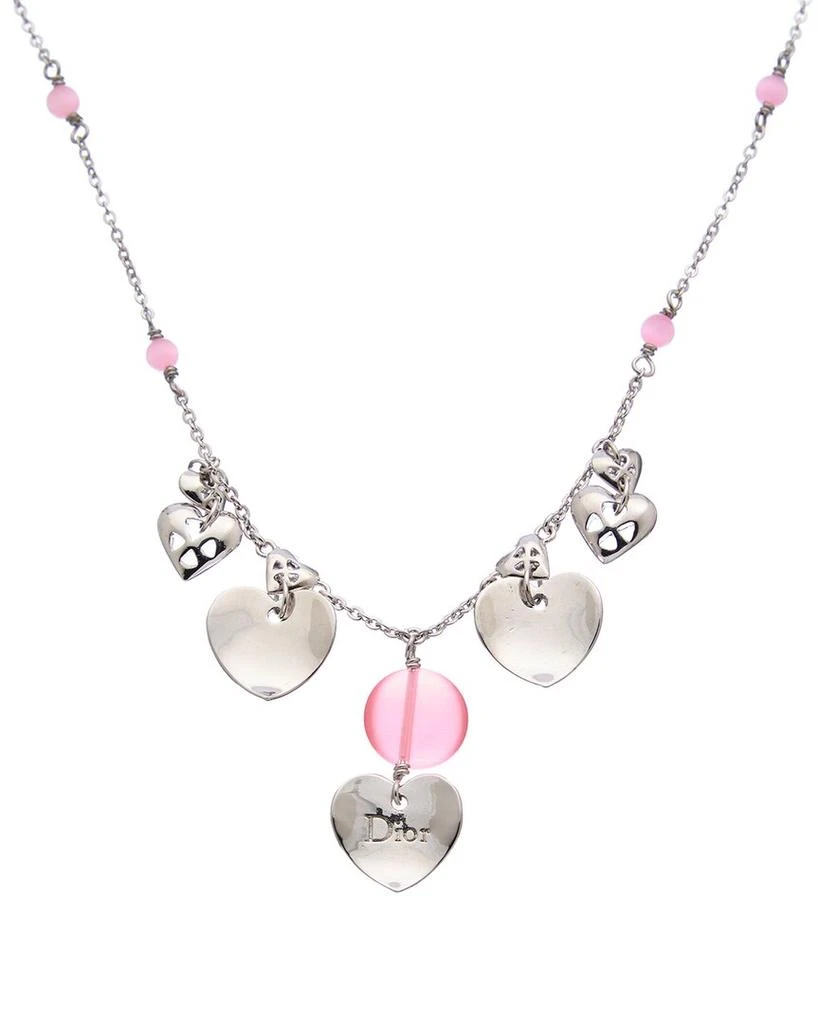 商品[二手商品] Dior|Dior Heart Drop Charm Necklace (Authentic Pre-Owned),价格¥3191,第1张图片